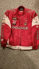 Vintage Kasey Kahne Dodge Chase Authentics Driver Line Nascar Racing Jacket Sz L