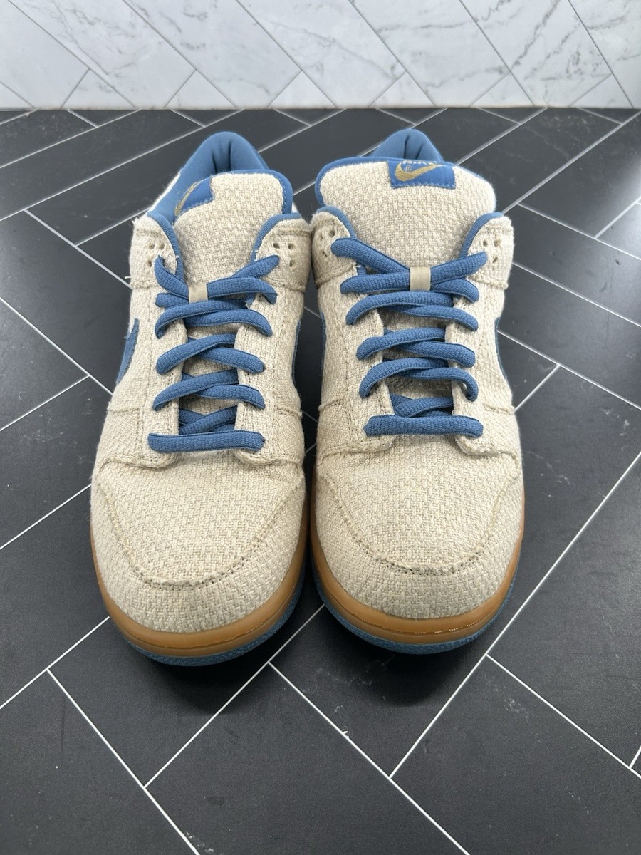 Size 13 - Nike Dunk Pro SB Low Blue Hemp 2004 (Authentic) No Box Size 13 - Nike Dunk Pro SB Low Blue Hemp 2004 (Authentic) No Box main image 4