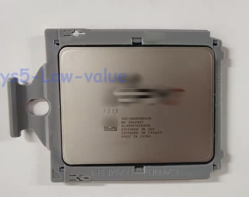 For Supermicro H12SSL-i With AMD EPYC 7313 CPU 16Cores 3.0GHz155W SP3 ...