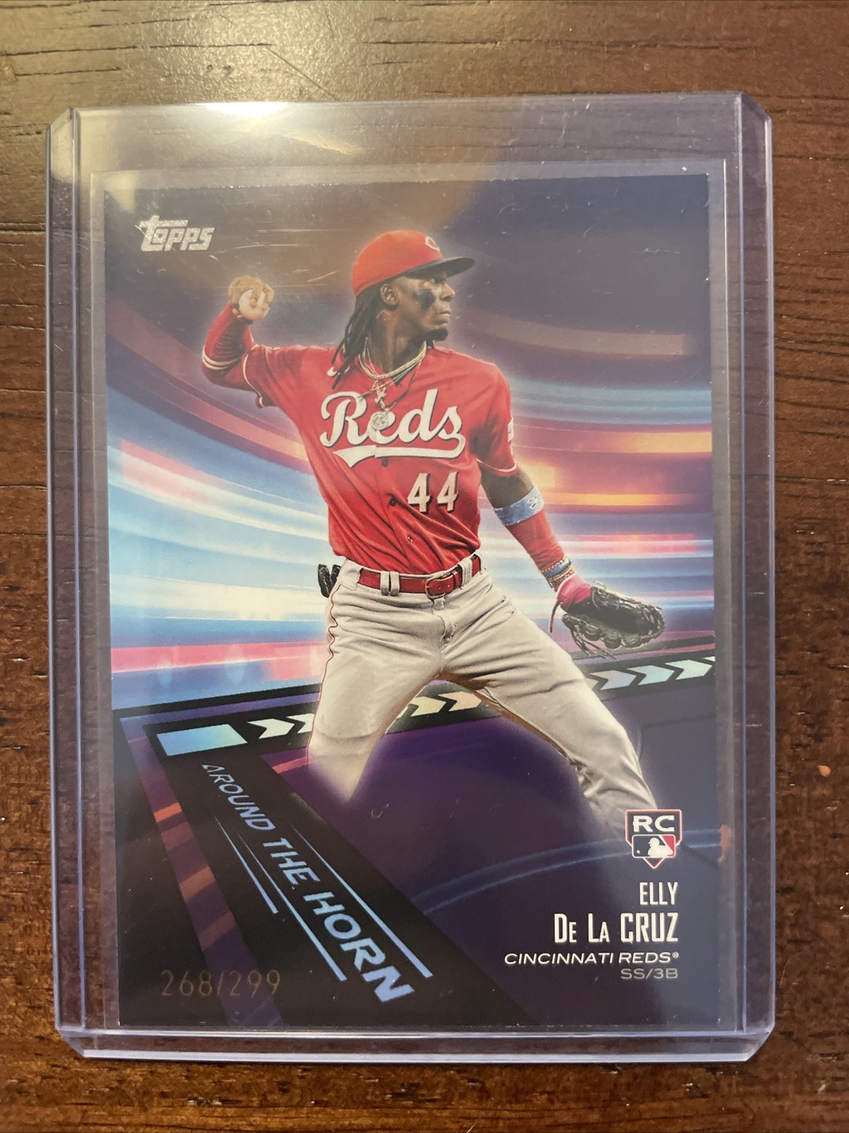 2024 Topps Series 2 - Around the Horn Elly De La Cruz #ATH-19 Black /299 (RC)