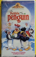 VHS THE PEBBLE and THE PENGUIN MGM/UA Family Entertainment NEW AND SEALED