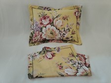 RALPH LAUREN BROOKE New Fabric Handmade TOSS PILLOW Cover 2 Shams 12x16"