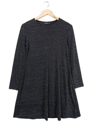 F&F A-Linien Kleid Damen Kleid Gr. DE 34 schwarz Casual-Look