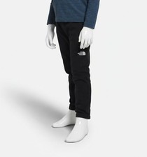 The North Face Kid's Boy's Black Fleece Glacier Pants Size 6
