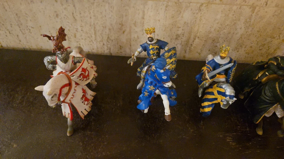 Lote de Set de Caballeros Mundo Medieval Fantasía Sheich y Papo Foto 2 de 4
