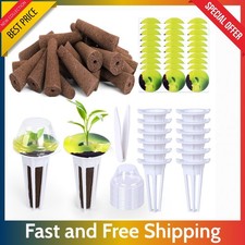 Hydroponic Seed Pods Kit 79 Pcs - AeroGarden Sponges Baskets Domes Labels Grow.. 0.17 per gallon