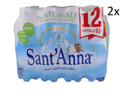 Sant'Anna Acqua Minrale Naturale 24x500ml