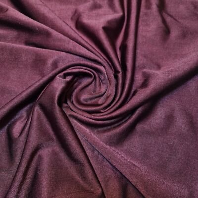 PFLAUME JERSEY STRETCH ELASTHAN ELASTHAN STOFF MATERIAL UK 58'' METERWARE