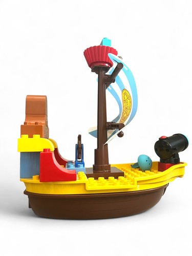 Duplo 10514 DISNEY Jake Neverland Pirate Ship Set Bucky - Parts Complete No Box - Picture 5 of 19