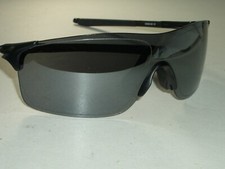 OAKLEY EVZERO OO9383-0138 125 GRAYISH MIRROR LENS SPORT WRAPS SUNGLASSES w/CASE