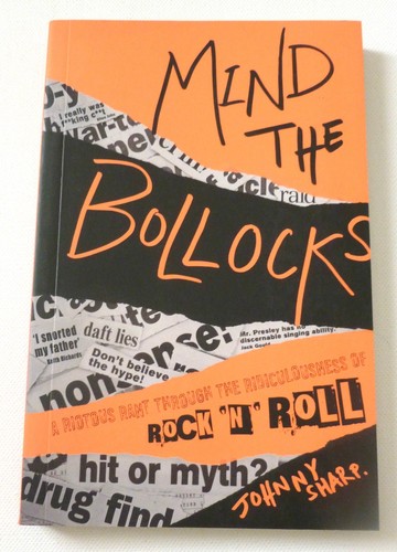 JOHNNY SHARP Mind the boll*cks PAPERBACK BOOK - Imagen 1 de 2