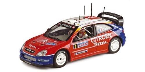 1/43 Vitesse 43221 L/E Citroen Xsara WRC 2005 Sardinia Rally 1st #1 Loeb & Elena