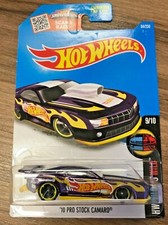 Hot Wheels ‘10 Pro Stock Camaro #064 HW ‘16 Mild to Wild 9/10 Dark Purple VHTF!