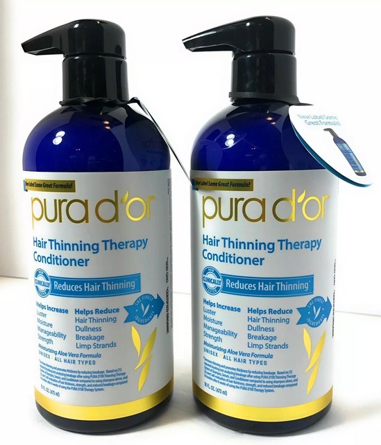 Pura D'or Hair Thinning Therapy Conditioner 16oz Priority 6174 for sale online eBay