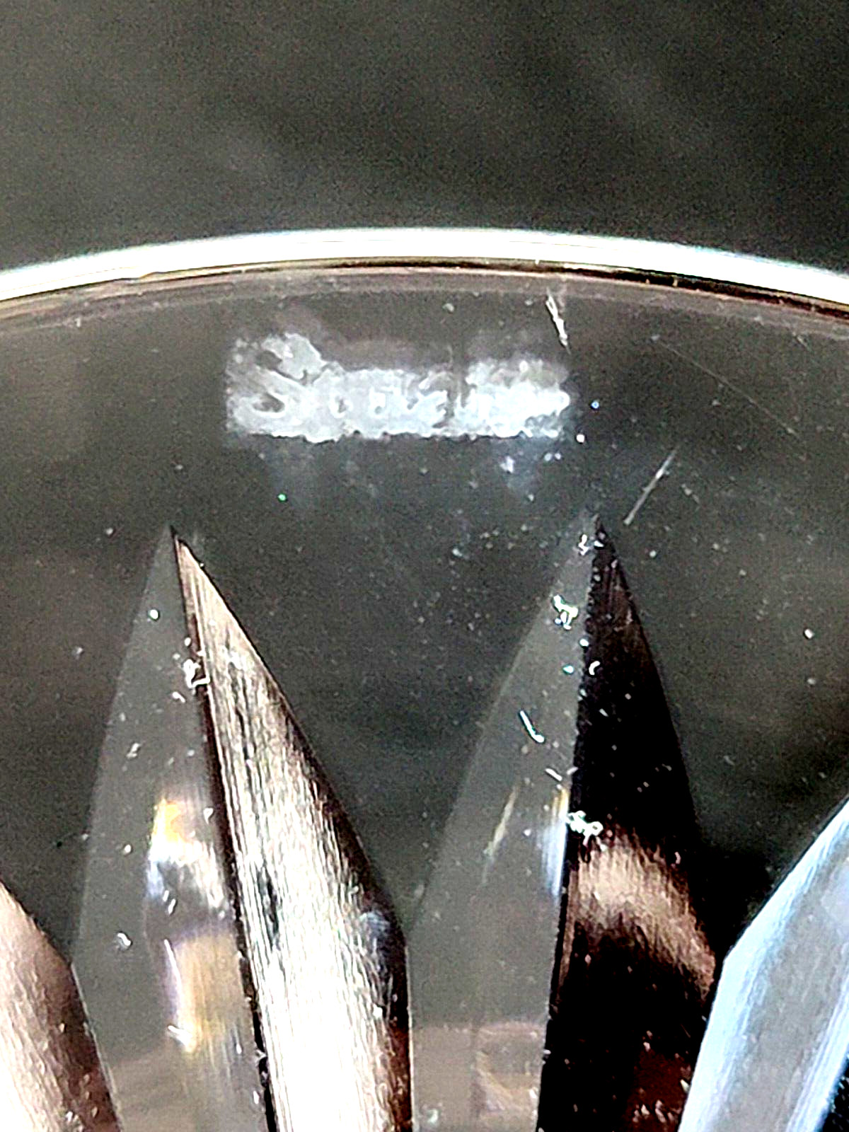 STUART CRYSTAL FOUR SEASON HURRICANE LAMP, Cut Lead Crystal & Silverplate, 14"