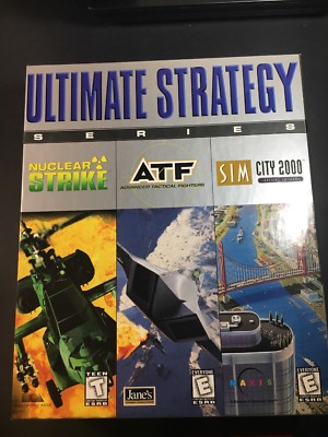 Ultimate Strategy Series For Pc 3 Games Nuclear Strike ATF Sim City 2000 New