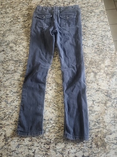 Faded Glory Girls Jeans Size 12 Straight Leg - Picture 7 of 7