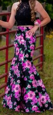 Beautiful Two Piece Prom Dress
