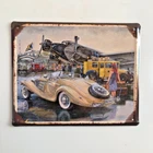 Mercedes Benz 540 K tin sign retro style vintage old auto classic