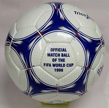 Adidas Tricolore FIFA 1998 World Cup FRANCE Match Ball Size 5