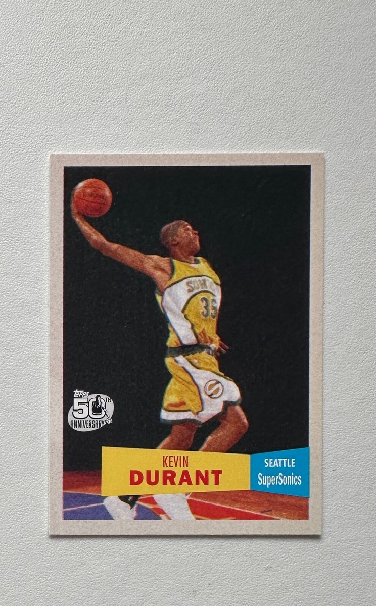 2007-08 Topps 1957-58 Variations #112 Kevin Durant RC rookie