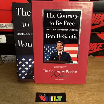 Ron DeSantis The Courage to Be Free Deluxe Collector Set - Signed + Numbered