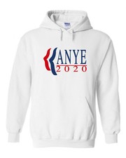 Kanye West For President 2020 "Kanye K" Hooded SWEATSHIRT HOODIE