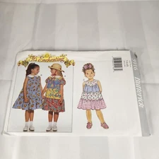 Butterick Pattern 3916 girls dress uncut size 5-6-6x  Its Enchanting