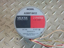 VEXTA A3897-9412 STEPPING MOTOR 2-PHASE 1.8 DEG / STEP