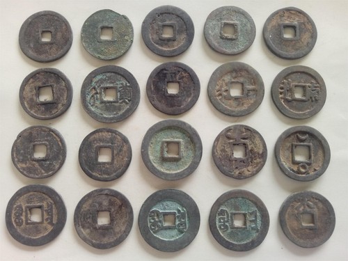 20Pcs Collect Ancient China Bronze Coins Chinese Old Dynasty Currency Cash - Picture 6 of 11