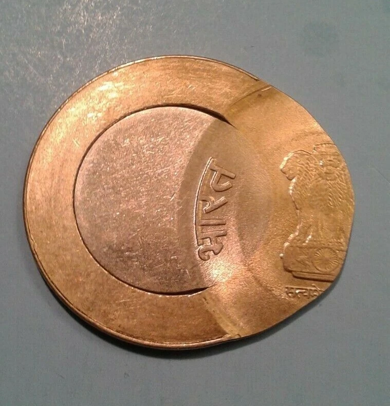 India 10 Rupees Error coin - Image 4 of 4