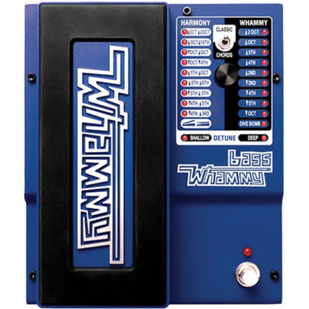 DigiTech Bass Двухрежимное переключение высоты тона с истинным байпасом
