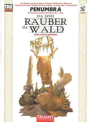 PENUMBRA-DA SIND RÄUBER IM WALD-D&D-Handbuch-Abenteuer-d20-(SC)-TRUANT-neu