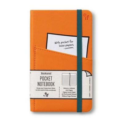 If USA 43005 Bookaroo Pocket Notebook  Orange