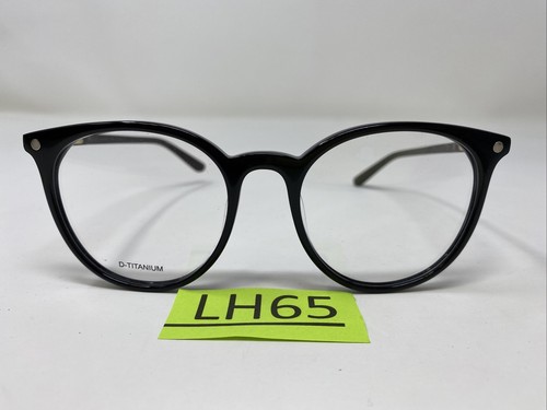 Kio Yamato Eyeglasses Frame Japan KP-219U COL.01 42-19-150 Black Full Rim LH65 - Picture 8 of 8