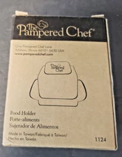 Food Holder Microplane Shredder Grater Pampered Chef #1124  - Open Box