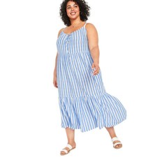 Old Navy Women's Tiered Sundress (Plus Size) Size 3X NEW W TAG