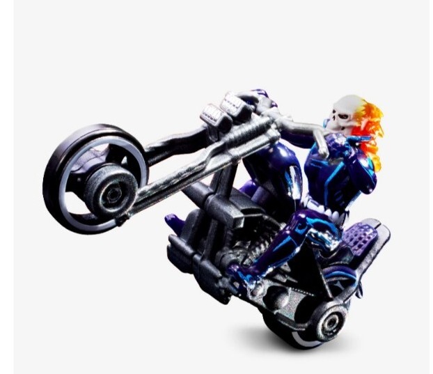 SDCC 2022 Exclusive Hot Wheels Marvel Ghost Rider With