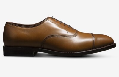 New! Allen Edmonds Park Avenue Oxford Walnut Brown Size 11 D  display picture 1