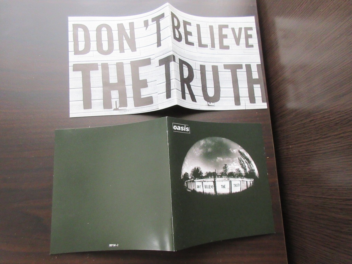 Oasis Don't Believe The Truth Limited Japan CD + DVD 561 2 Liam