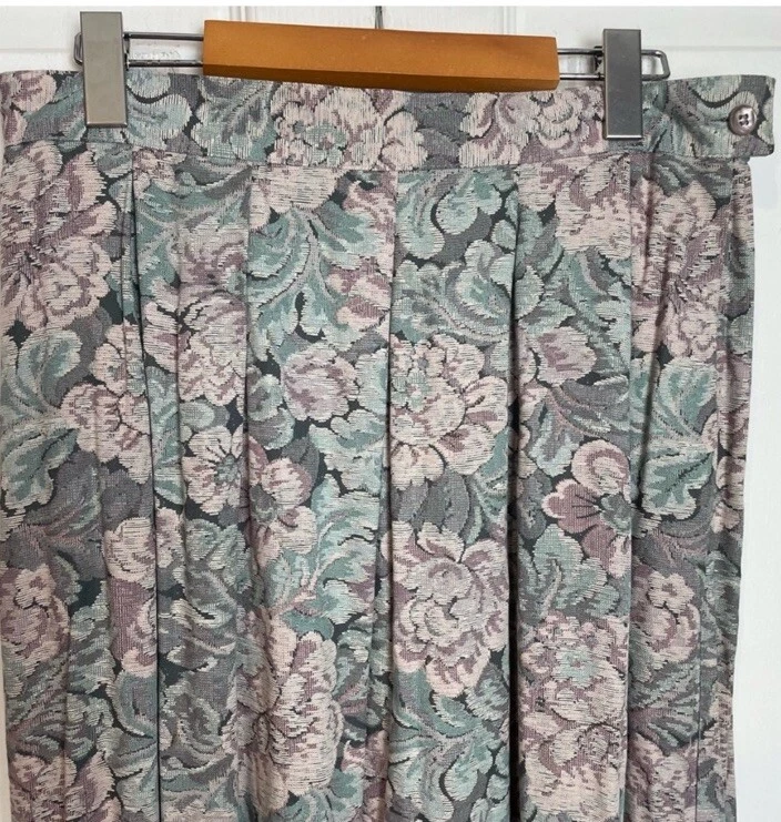 Maxi Falda Floral Años 90 KORET Talla 14P Foto 2 de 4