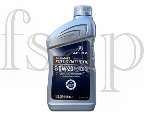 Genuine Acura oil change kit 2021-2025 Acura TLX 3.0L V6 Full Synthetic oil 0w20 - Picture 4 of 4