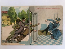 Advertising postcard Water Effects Montecatini Bathrooms c7