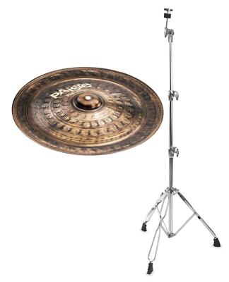 Erstklassiges 16'' China Becken von Paiste im Spar-Set mit XDrum Beckenständer
