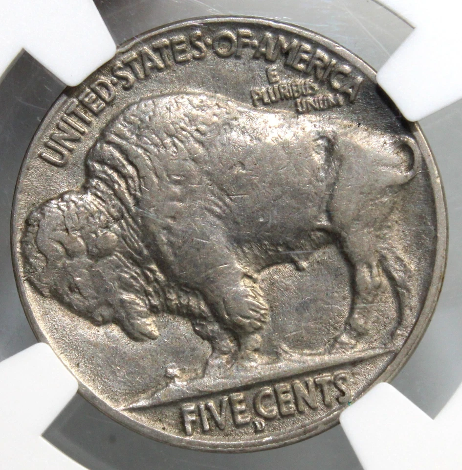 1914 D Buffalo Head Nickel - NGC Graded AU50 !! - Image 3 of 3