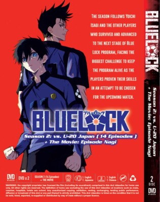ANIME DVD BLUELOCK SEASON 2 VOL.1-14 END + MOVIE *ENGLISH DUBBED