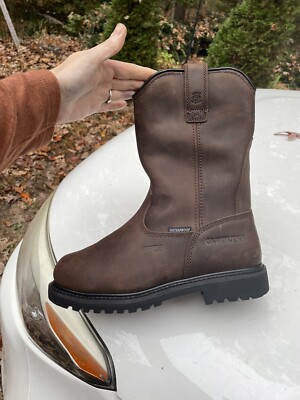 New Carolina Line Builder Aluminum Toe WP Metguard Work Boot CA8533 Size 9.5 2E New Carolina Line Builder Aluminum Toe WP | Mercari main image 2