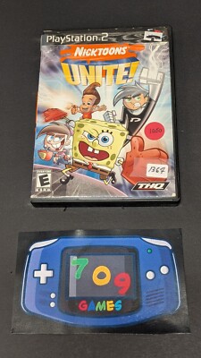 Nicktoons Unite (Sony PlayStation 2, 2005) PS2