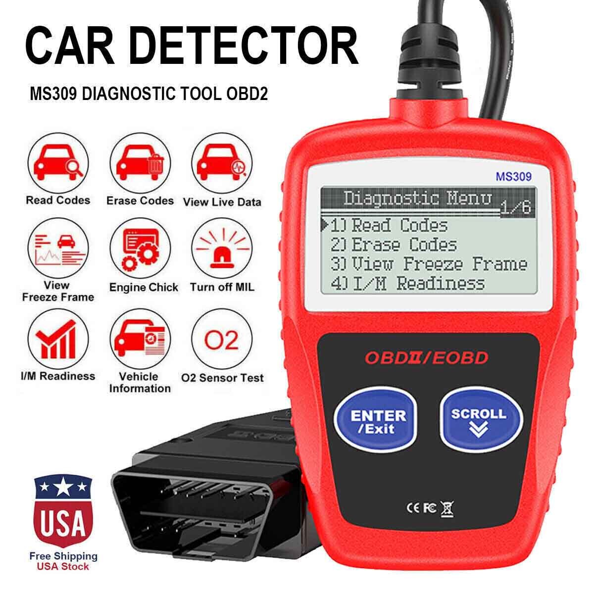 OBD2 Scanner MS309 Universal Automotive Engine Fault Code