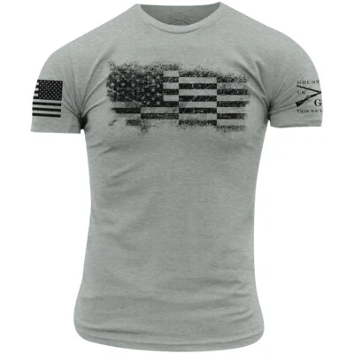 Grunt Style Bar Flag T-Shirt - Silk